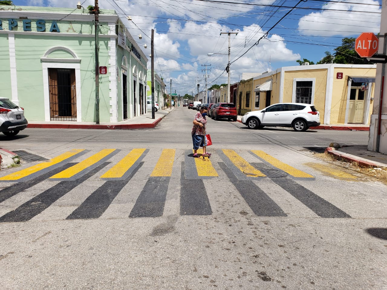 Cruce peatonal 3D – Desde el Balcon