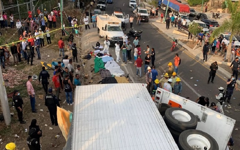 Ya son 55 muertos tras accidente en Chiapas Desde el Balcon